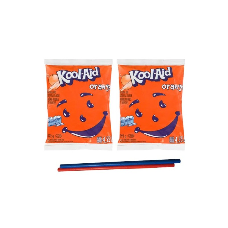 Cool Aid Orange Sweetened Drink Mix - Slushie Mix 392g