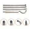 Tungsten Carbide Cutter, 8pcs Cutters Inserts Set with 8pcs Screws