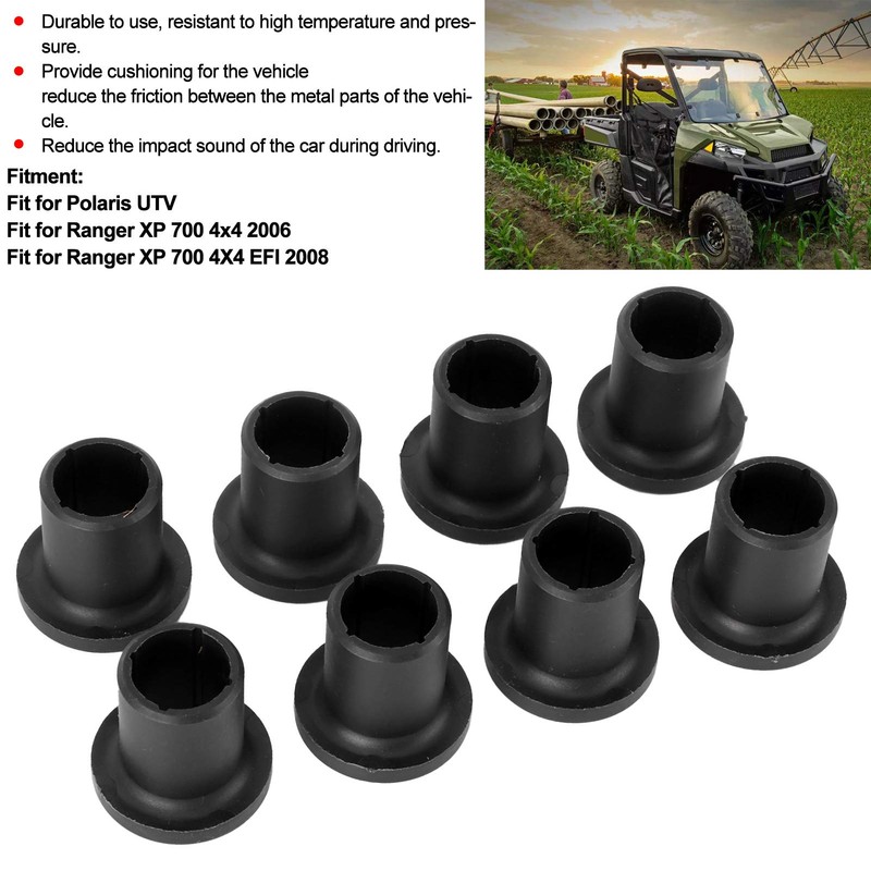 A-Arm Bushings, 8 Pieces Car Front A-Arm Long Bushings, Replacement