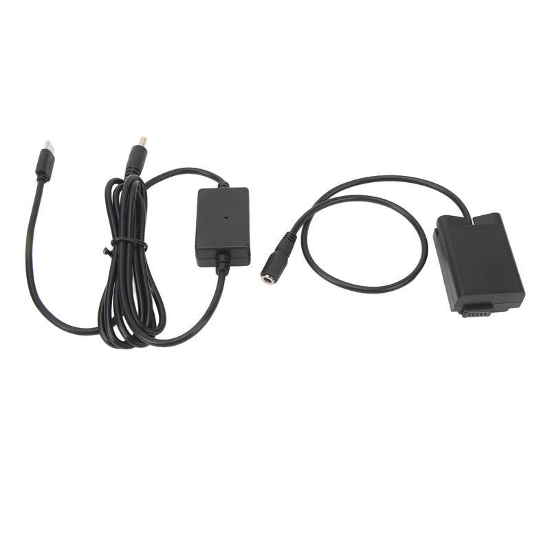 Camera Dummy Battery Pack USB C Digital External Power Fully