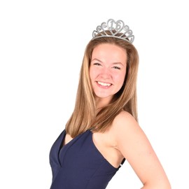 Glittered Metal Tiara -16th