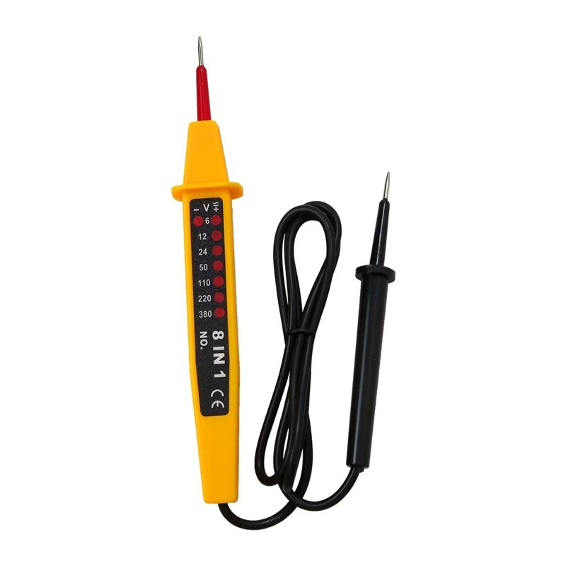 Electric AC/DC Voltmeter Ammeter Circuit Voltage Detector Pen Tester 6-380V