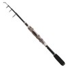 Portable Carbon Baitcasting Telescopic Fishing Rod Pole Reel Tackle Accessory1.8m