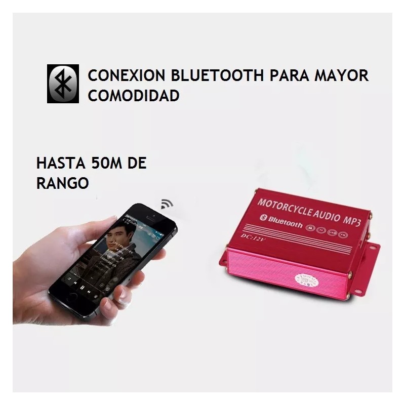 Yooshi Bocina Alarma Moto Estereo A Prueba De Agua Motocicleta