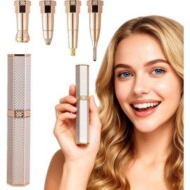 4 en 1 Depiladora Facial Mujer, Recortadora EléCtrica de Cejas