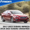 Osompar Center Console Lid Assembly Compatible with Subaru Crosstrek Impreza