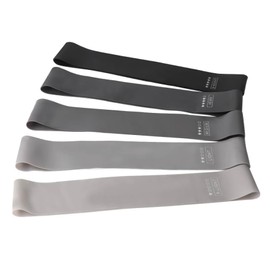 BFIT Premium Resistance Bands for Women & Men. 5 Levels of Leg/Thigh Bands Pak of 5 (Pink)