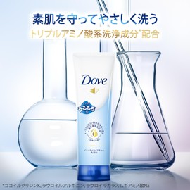 Dove Beauty Moisture Dryness Moisturizing Facial Cleanser 130g x 4 Packs with Leaflet, White Floral Scent