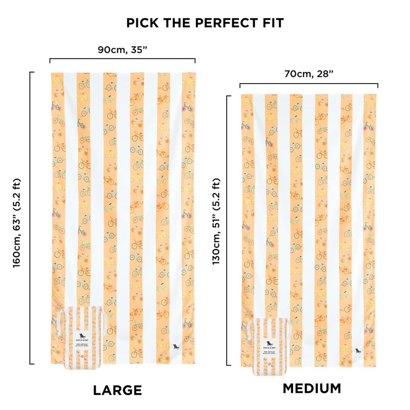 Dock & Bay Kid's Towel - For Beach Use -