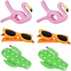 Pack of 6 Towel Clips, Delmkin Bath Towel Clips, Large