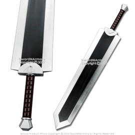Munetoshi 40” Foam Dragon Slayer Berserker Guts Great Sword Fantasy Anime Cosplay Costume