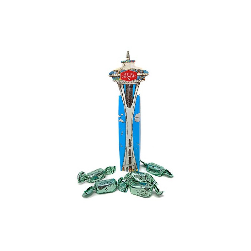 Seattle Chocolate, San Juan Sea Salt Truffle Bag, 5 Ounce