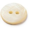 10 Elegant Shell Buttons 18 mm (1.8 cm) Shell Colour