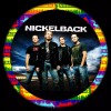 NICKELBACK LOGO IMAGE TWO LEATHER KEYCHAINS