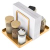 Audmore Gold Napkin Holder for Table, Metal Napkin Storage with