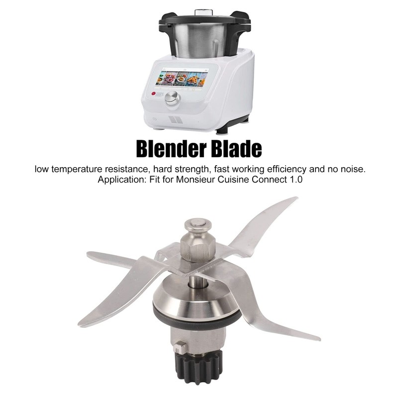 Blender Blade, 12 Teeth, Stainless Steel, Easy to Clean, Fits