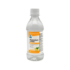 QC Quality Choice Magnesium Citrate Oral Solution Saline Laxative for The Relief of Occasional Constipation, Lemon Flavor, 10 Fl Oz (3)