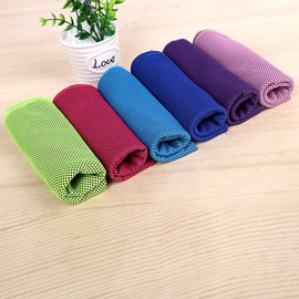 Ice Cold Towels Gym Towel Microfiber Neck Wrap Travel Cold Towel Sweat Sports Towel Neck Towel Microfiber Towels Camping Towel Travel Towels Fitness Ice Bag Purple Outdoor