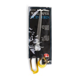 Sister 511/2 Hand Ground & Polished Wallpaper Scissors with Two-tone Acrylic Handle, 10 Inch, Stainless Steel, 25 x 7 x 1 cm