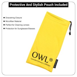 Kids Clear Lens Glasses Protect Child's Eyes UVB UVA Yellow