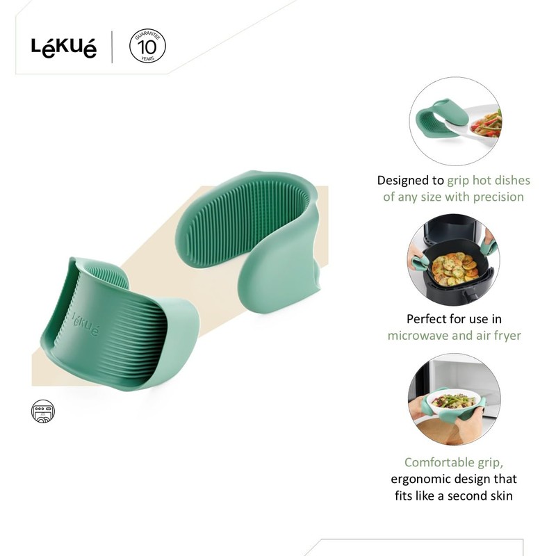 Lékué Set 2 presine da cucina pieghevoli