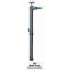 Barracuda 18" 36" Multi Purpose Hand Pump Utility Water Transfer