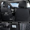 Coverado Leather Seat Covers for Car, Waterproof Front Car Seat