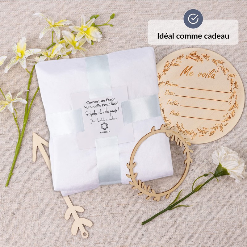 ODOXIA Milestone Blanket Round FR