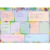 PRICARO A4 25 Sheets Multi Coloured Splash Weekly Planner -