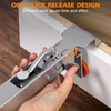 2 Pcs Drawer Front Installation Clamps, Adjustable Cabinet Clamps Cabinets