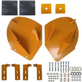 SEASAIL PW22 Yellow Snow Plow Pro-Wing Blade Extenders Extensions Suitable for Meyer Western Boss Snowplow Blade Extenders(Universal) Set of 2