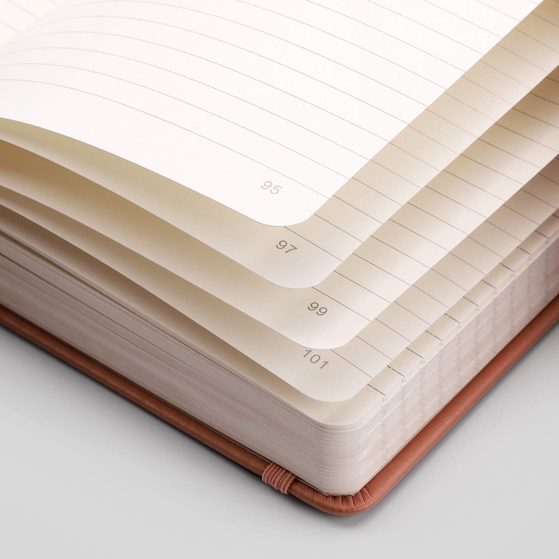 EMSHOI A5 Notebook - 21.4 x 14.5 cm Lined Journal