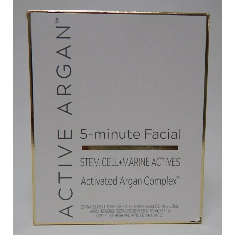 Active Argan 5-Minute Facial 1 fl oz Purify 1.7 fl