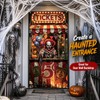 Halloween Garage Door Decoration, 79 x 35.4 Inch Clown Ticket