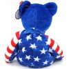 Ty Beanie Babies Liberty the Bear Blue Patriotic Plush 2002