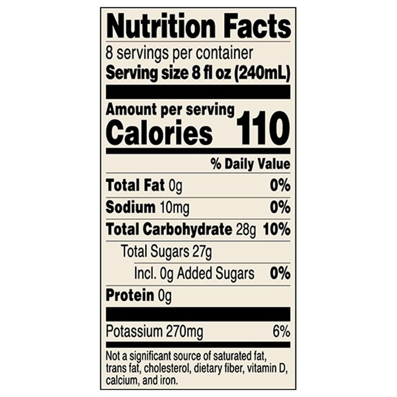 Tree Top Organic Apple Juice, 64 Fl Oz (Pack of