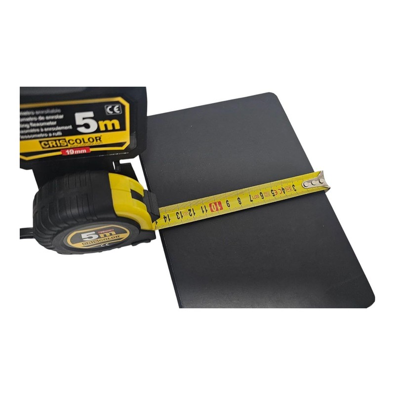 CrisColor Professional 5M Self Closing Tape Measure Metric & Inch