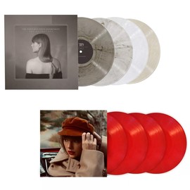 Taylor Swift the Tortured Poets Department The Anthology Red (Taylor's Version) 8xLP Vinyl Bundle