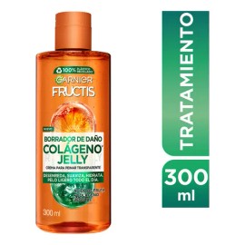 Colageno Jelly Garnier Fructis Crema Para Peinar Transparente