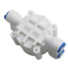 Wantane-4 Way Port Auto Shut Off Valve 1/4" Automatic Shut-Off