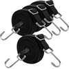 Bungee Cords Heavy Duty Outdoor, Long Adjustable Bungee Cords with