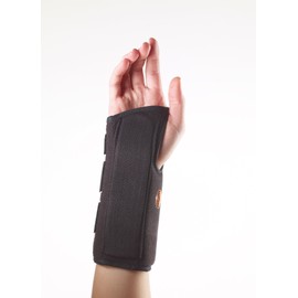 Corflex Ultra Fit Wrist Splint-8"-Universal-Right - Black