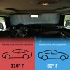 klend-cartrim Car windshield Sun Visor UV Protection Sun Shield For