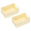 PATIKIL Collapsible Basket, 2 Pcs 9.8 x 6.5 x 3.7