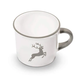 GMUNDNER KERAMIK Coffee Pot Volume 240ml Grey Deer Handmade Ceramic from Austria