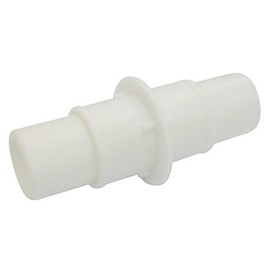 Bestway Swimming Pool Connector 32 and 38 mm. Allows you to extend the pipes of the same diameter or to use thinner, white, 32/38
