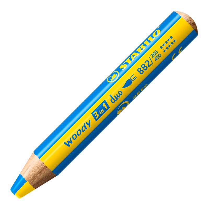 Multi-Talented Pencil - STABILO woody 3 in 1 duo -