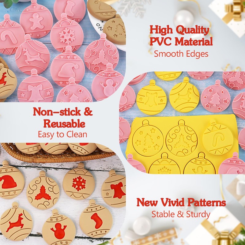 Christmas Cookie Cutters 10 Pieces Cookie Cutters Christmas Cookie Cutter