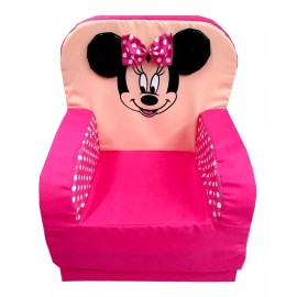 SD Asiento Infantil Sillon Cama Sofa Individual Niños Minnie Rs