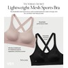 Victoria's Secret Women's VSX Lightweight Mesh Sports Bra, Medium Wireless